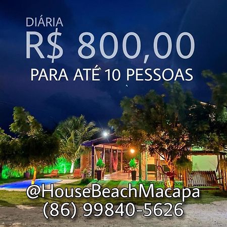 House Beach Macapa - Praia De Macapa エクステリア 写真