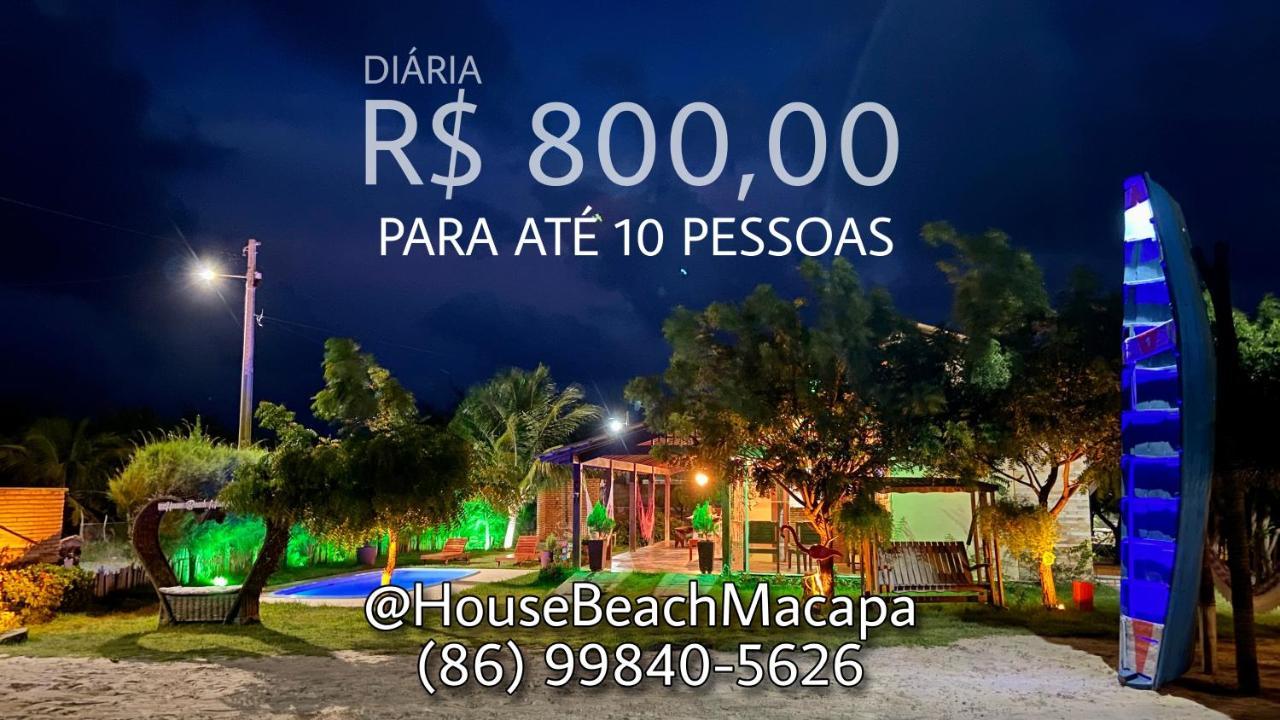 House Beach Macapa - Praia De Macapa エクステリア 写真