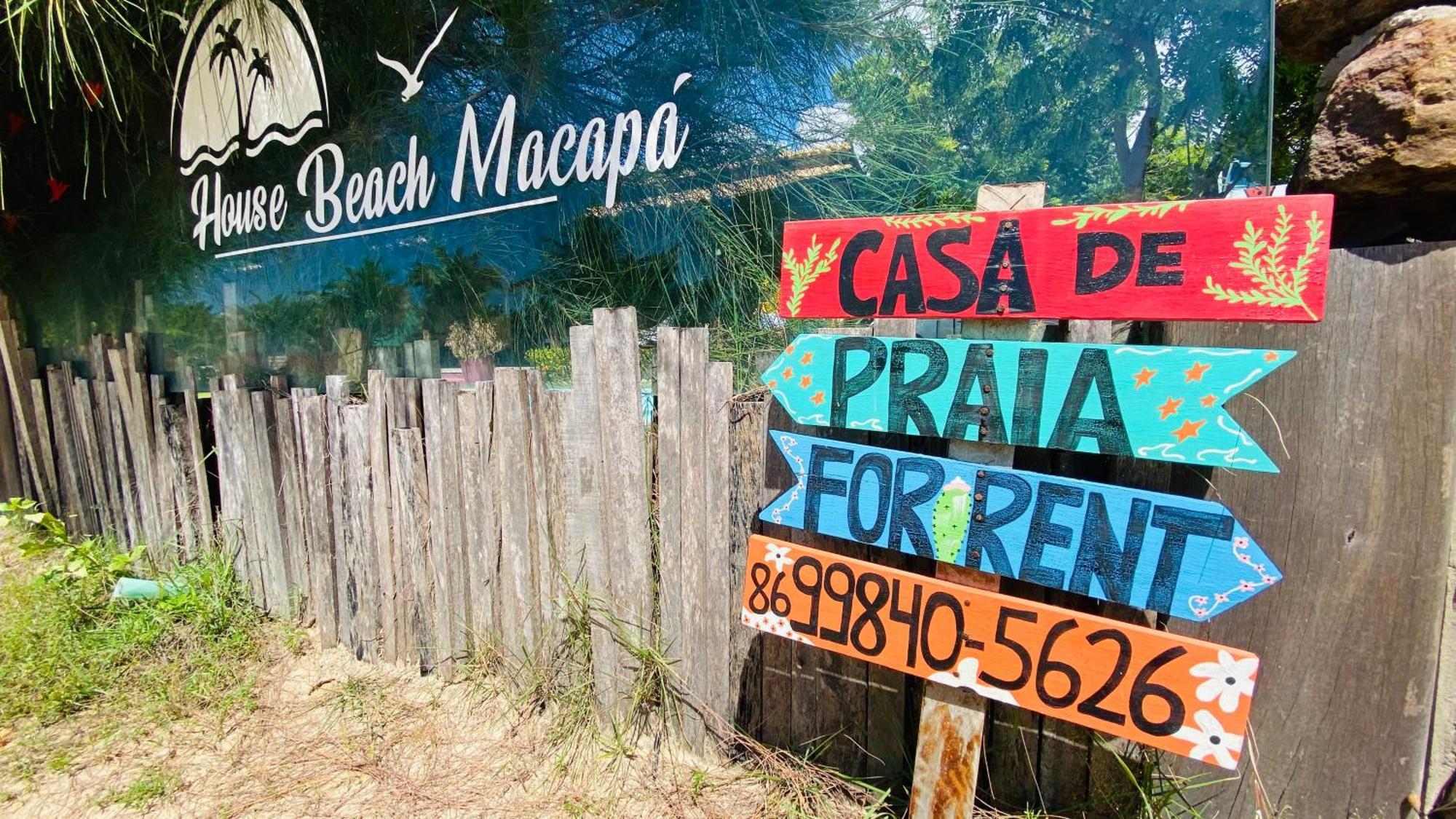 House Beach Macapa - Praia De Macapa エクステリア 写真