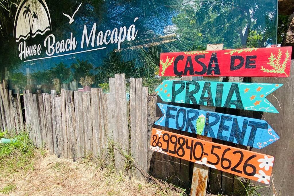 House Beach Macapa - Praia De Macapa エクステリア 写真
